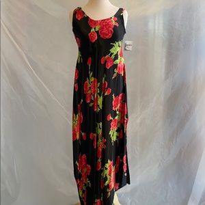 Dress red roses